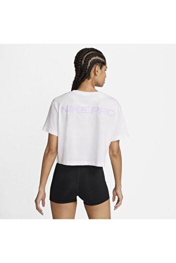 Nike T-shirt Nike Pro, Λευκό, Γυναικείο