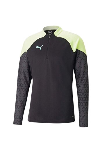 Puma Blouse Individualcup Training 14 Zip Top, Black, Men