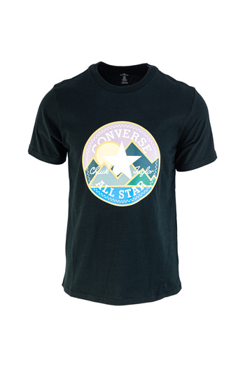 Converse T-shirt Converse Coastal Remix, Μαύρο, Ανδρικό