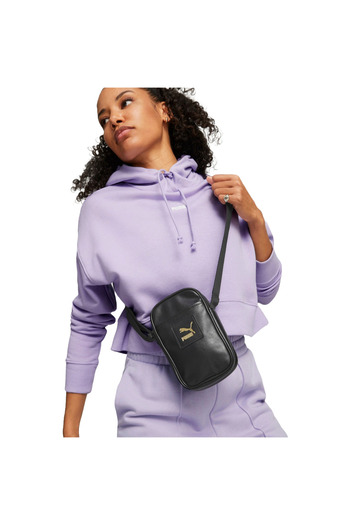 Puma Bag Classics LV8 PU pouzdro na krk, černé, unisex