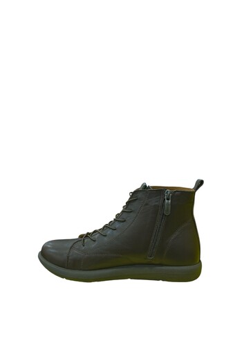 Mammamia D24-KB-1235 Kadın Casual Deri Bot (Kış 24)