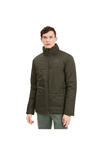 Puma Jacket Ess Padded, Green, Men