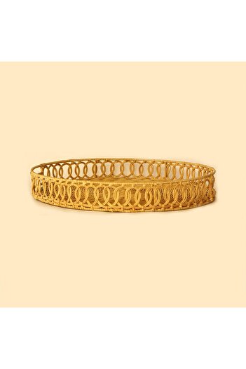 Mylamp Lantana 45x6 cm. Rattan Tepsi