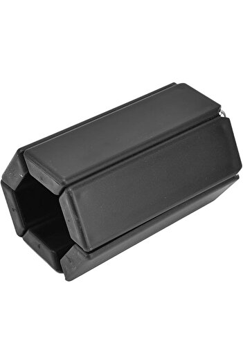MAİN SHOP Foldable Black Trivet Non-Slip Silicone Heat Resistant Pot Pan Mat 2 Pieces M-021