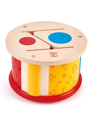 Hape Two-Faced Wooden Drum