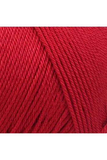 Alize Diva 106 (Red) Amigurumi Hand Knitting String 1 Piece - (Thinter and Smaller as Normal Knitting Strings) ;