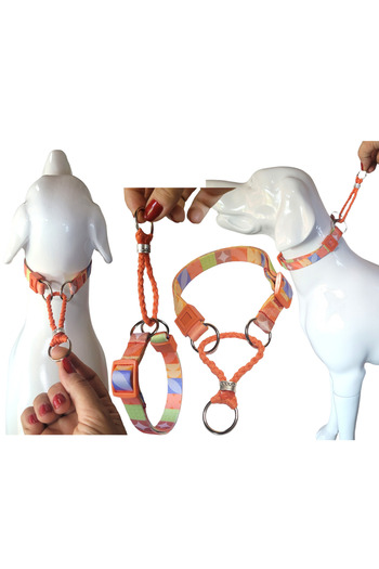 VSLT HANDMADE Small Irk Martingale Training Leash
