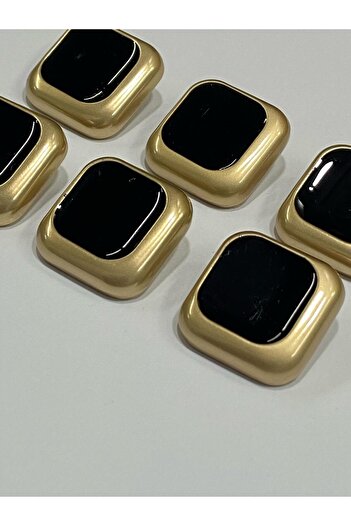 karantuhafiye Metal Button/Trench Coat Jacket Length/ Set of 6/2.2 cm/jx007/ Matte Gold