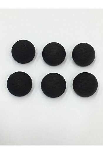 karantuhafiye Italian Black Matte Pearl Curved Jacket and Cardigan Set - Set of 6 2 cm (Code:3598)