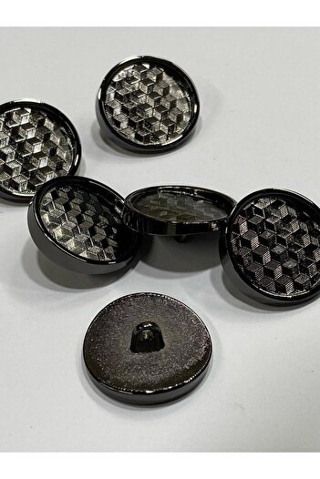 karantuhafiye Metal Button/Trench Coat Jacket Length/ Set of 6/2.3 cm/jx16/Black
