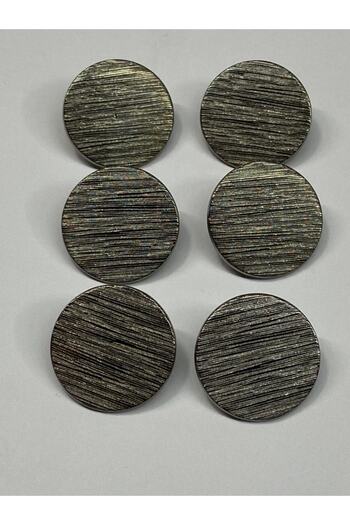 karantuhafiye Trench Coat Jacket Button Set Striped Money Model Anthracite