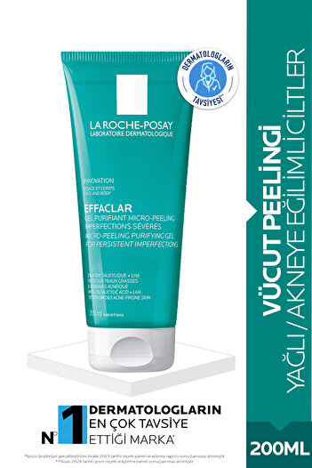 La Roche Posay Effaclar Micro Body Peeling - Oily/Acne Prone Skin - 200ml