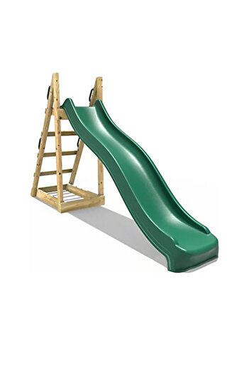 PARKSAN Ahşap Kaydırak Ahşap Çocuk Oyun Parkları Eğlenceli Ahşap Çocuk Kaydırakları