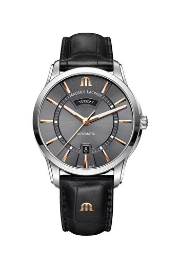 Maurice Lacroix Pontos Day Date 41 Mm Pt6358-ss001-331-1 Ml-pt6358ss001331-1