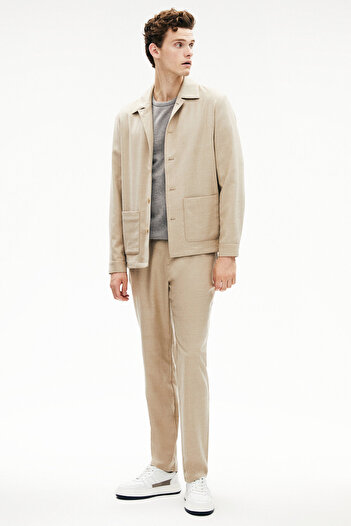 W Collection BEJ DAR KALIP TAKIM ELBİSE