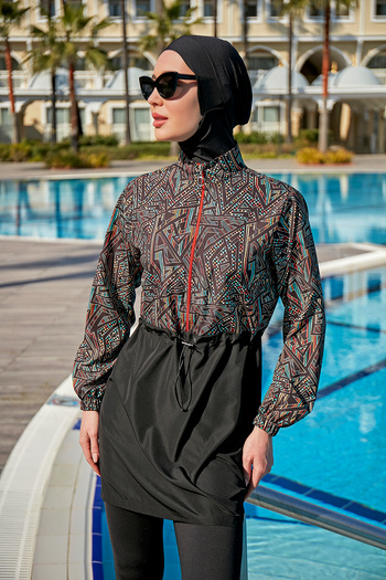 Remsa Mayo R120 Model Hijab Μαγιό - Remsa Dilay Πλήρως Καλυμμένο