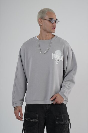 king brich Φούτερ Unisex με στάμπα με λαιμόκοψη Darkness