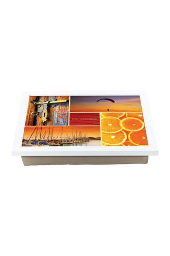 Funny Design Keyif Tray Knee Cushion - Orange