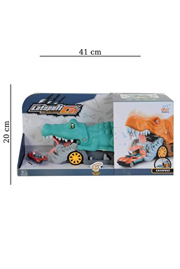 hak-iş oyuncak Car Launching Sound Crocodile