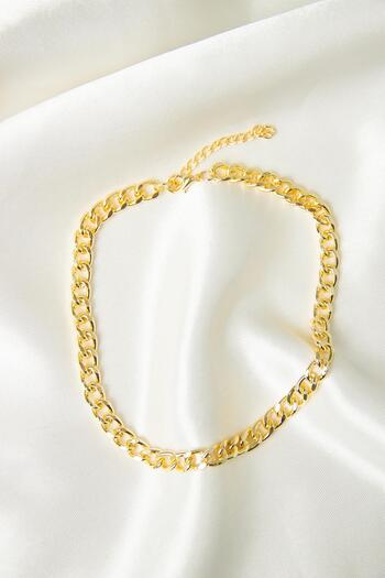Modex Gold Chain Choker Necklace