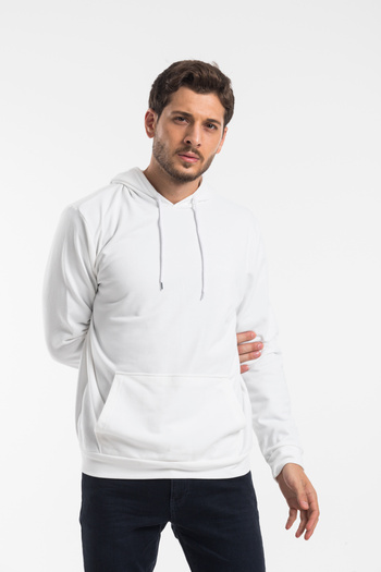 Superlife Superlife Men's Hooded Regular Fit Thin Sweatshirt Spr 20K55