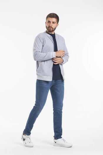 Superlife Men's Thick Floda Pocketed Regular Fit Thin Cardigan Spr 20k63
