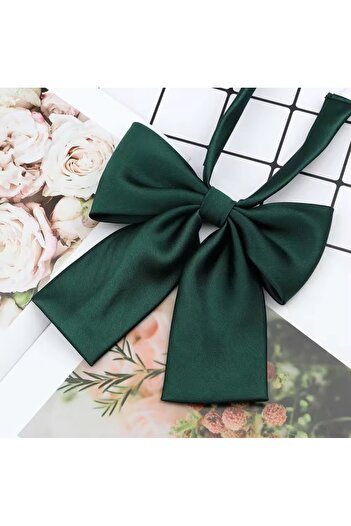 LO ADORO Special Production Sailor Tie Shirt - Bow Tie Satin Neckline