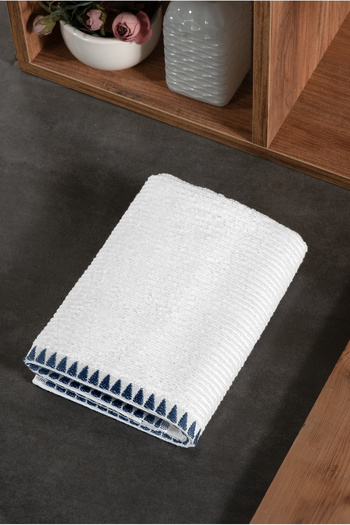 Kiğılı BElla Cotton Hand TowEl - 30x50 Border Model