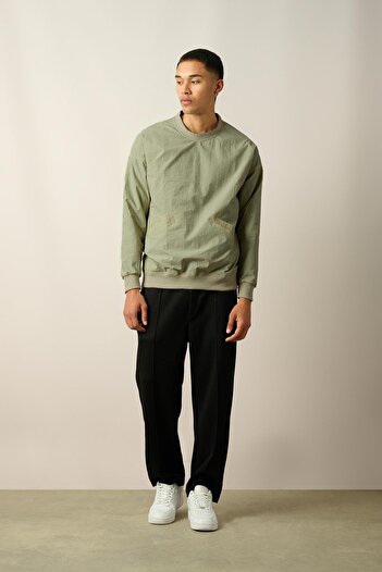 Rocqerx R-2390 Skirt Sleeve Ribbed Lined Sweatshirt