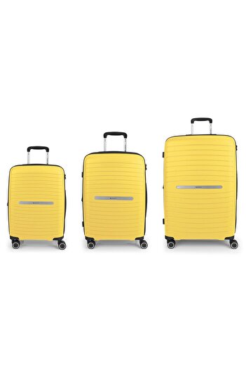 Gabol Shinyuu 4-Roll-Kofferset – 3-teiliges Dehnfalte-Set
