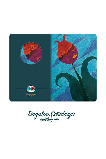Vak Vak Yayınları Quack a Color: Blue, 3 Notebook Set-Dağstan Çetinkaya-Unlined-192 Pages-14X21Cm