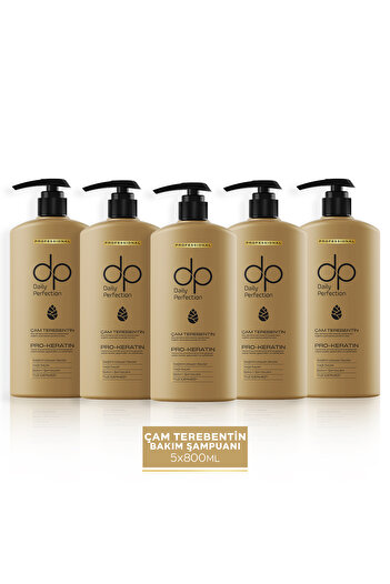 dp Daily Perfection Shampoo Pine Turpentine 800 ml X 5 Pieces
