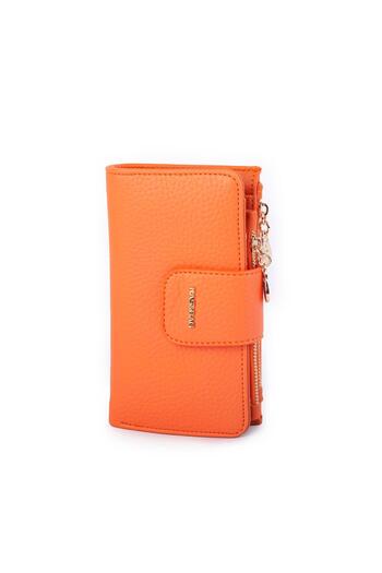 Nas Bag Orange Natural Women's Horizontal Wallet