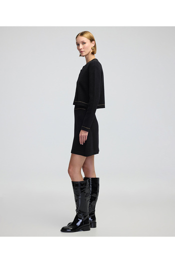 İpekyol Miniskirt with Contrasting Stripe