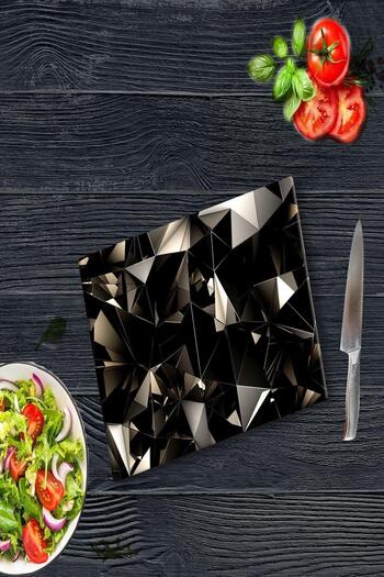 Saban 30X40 cm Glass Cutting Board Mirror