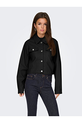 ONLY Onlrima Hiking Jacket - Gaçelik Faux Leather
