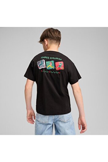 Puma Puma Black Graphics Trailism Tee B