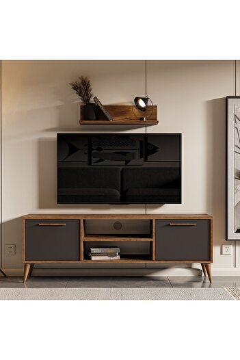 Mezza 1118 Senfoni 138 Cm  Tv Ünitesi Amalfi-Antrasit