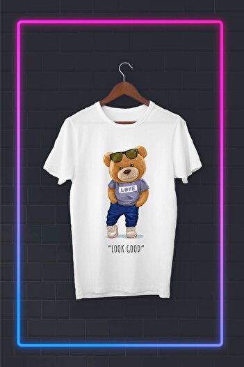 New Shine In Cart 6 and Above Purchases Get 1 T-Shirt Gift - White -Tedi-Look Good- Vip Design Tshirt