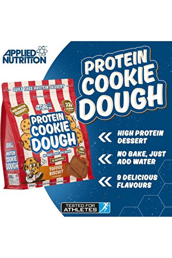 applied nutrition ابلايد نيوترشن عجينة كوكيز البروتين, بسكويت توفي, 1 كجم