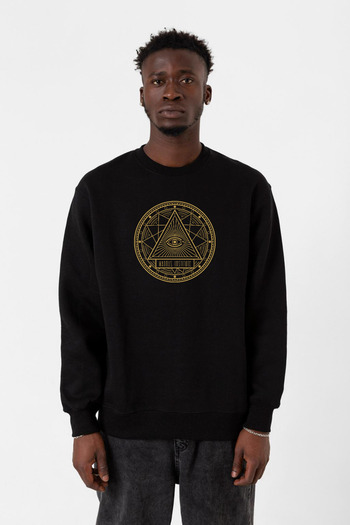 Tshirthane 3 Body Problem Magnus Institute Siyah Erkek 2ip Світшот