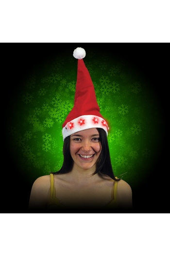 Kuzey Led Lighted Christmas Daddy Hat - Anniversal Party Hat