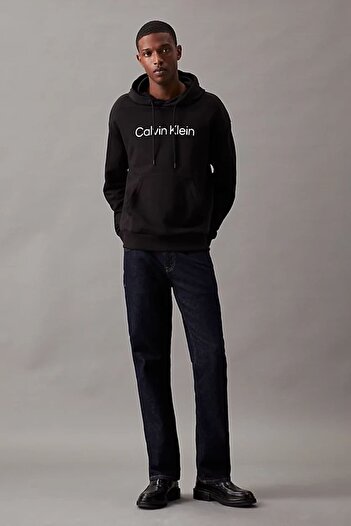 Calvin Klein Siyah Erkek Sweatshirt