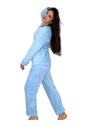 FAMES PİJAMA Winter Plush Suit