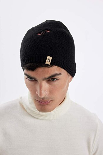 DeFacto Men's Fleece Lined Beanie C7148Ax24Wn