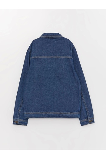 LC Waikiki Shirt Collar Boy's Jean Jacket