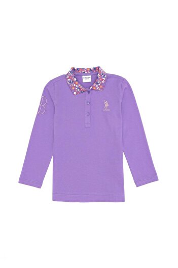 U.S. Polo Assn. Ροζ φούτερ για κορίτσι