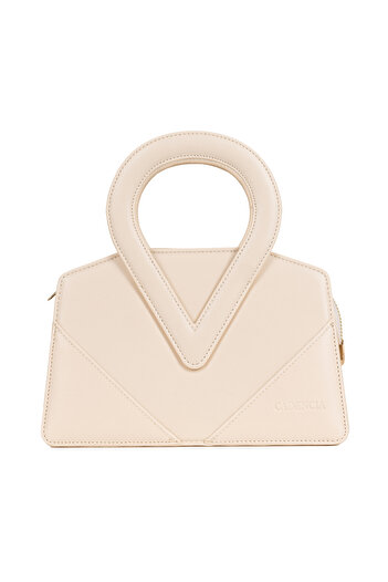 NOTHING Regulus - Hand and Shoulder Bag with Gold Metal Accessories, Adjustable Strap