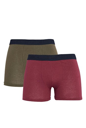 Tudors Men's 2-Pack Cotton Lycra Flexible Fabric Boxers
