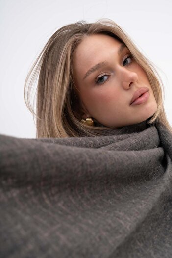 FENZA SCARF ȘAL DE IARNĂ DETALIAT ALICE PUL AMESTEC DE LÂNĂ-ACRIL